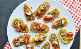 Mini Bell Pepper Nachos