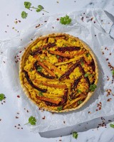 Root Vegetable Quiche